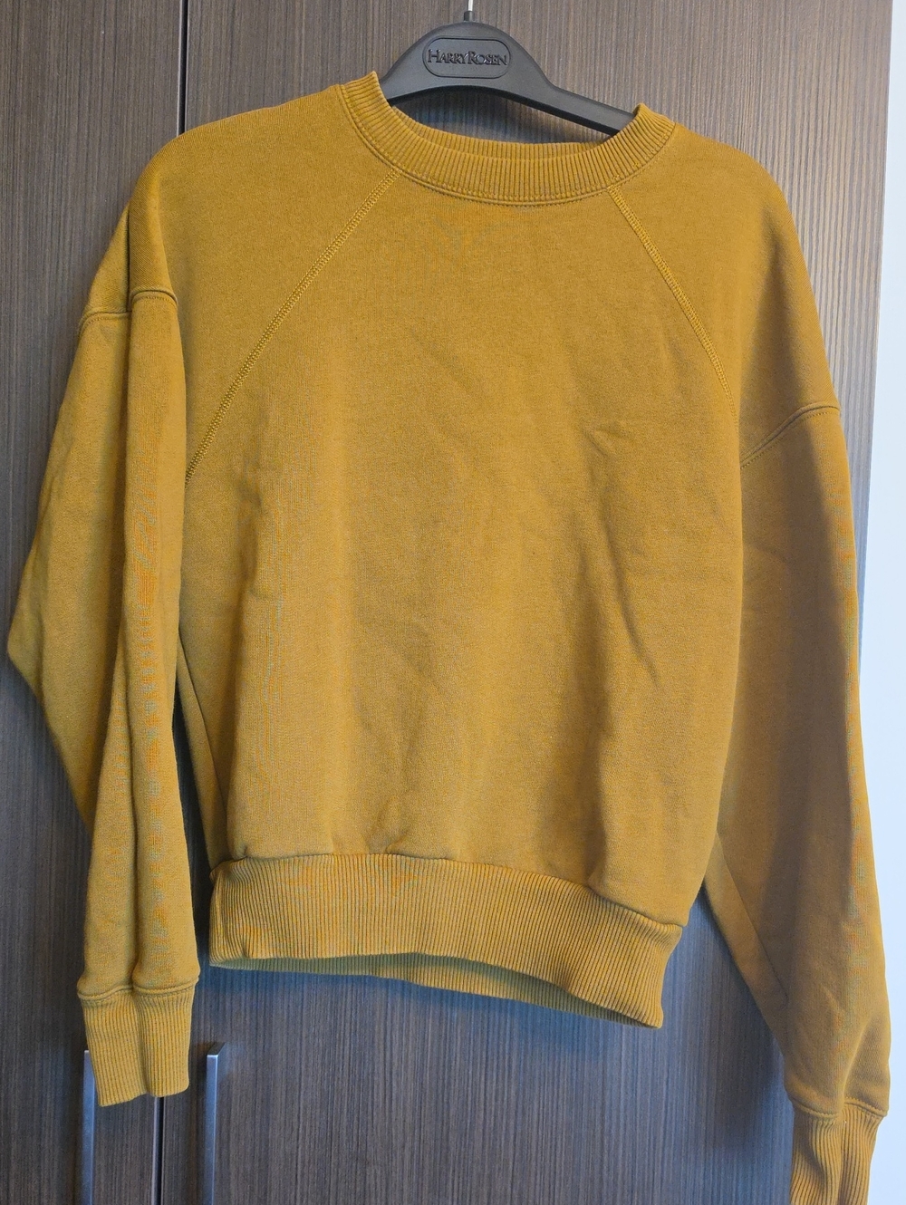 Everlane Mustard Crewneck Pullover